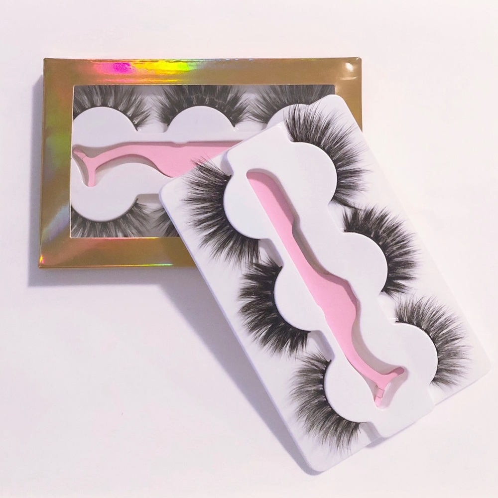 3 Pairs of 3D Eyelashes | Mix Styles - Picture 3 of 3